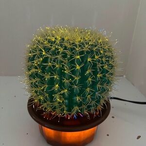 LED Light-Up Cactus Decor